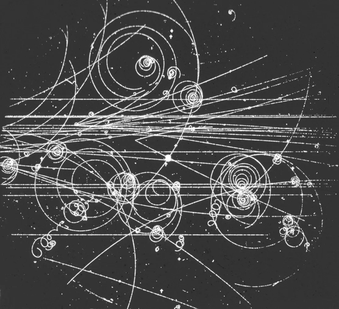 Bubble Chamber, CERN. Click me